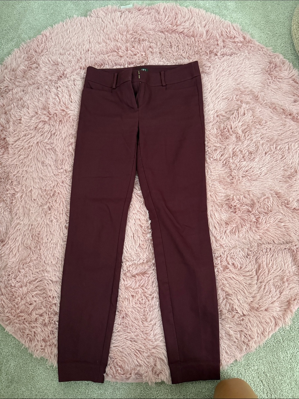 LOFT Burgundy Dress Pants